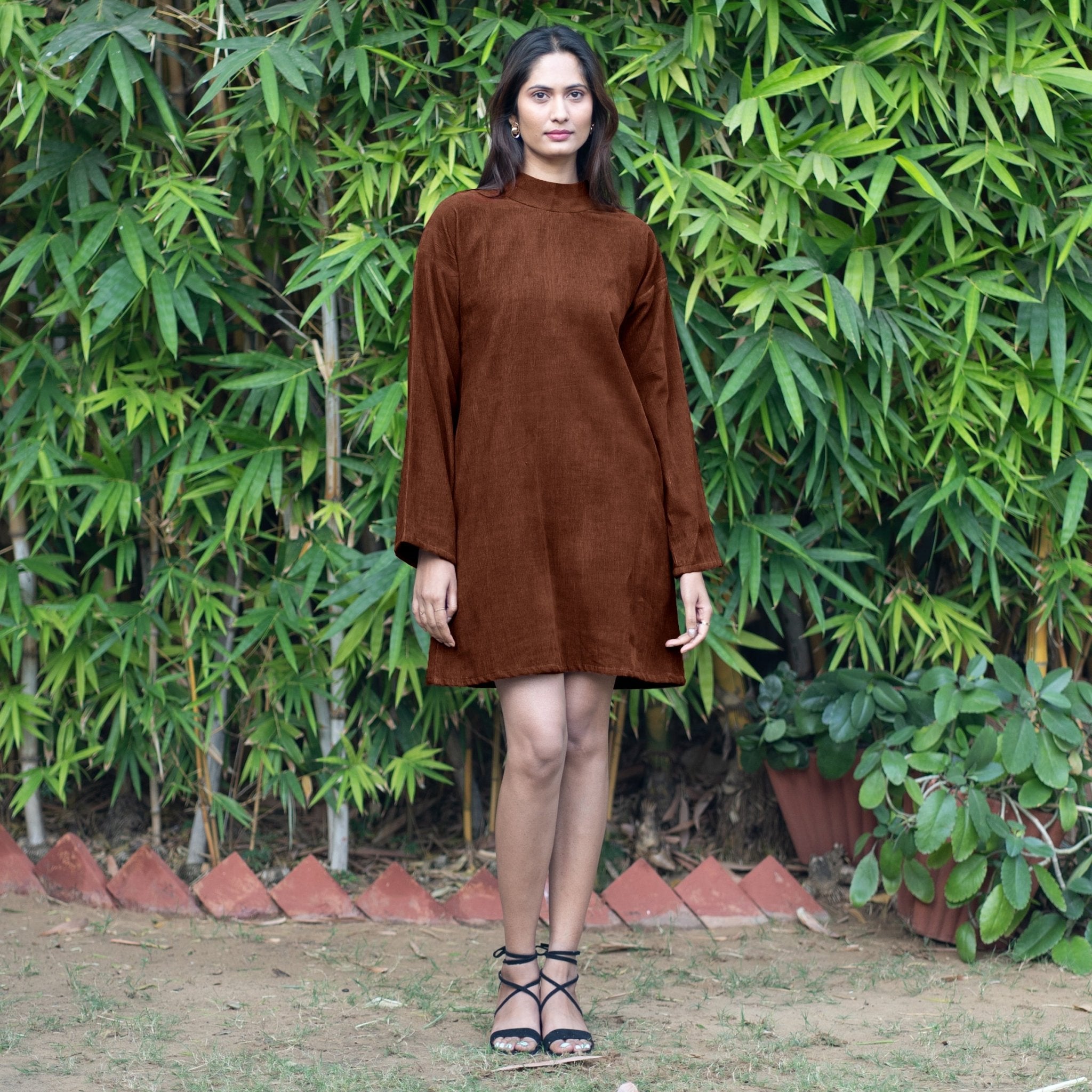 Corduroy a line dress best sale