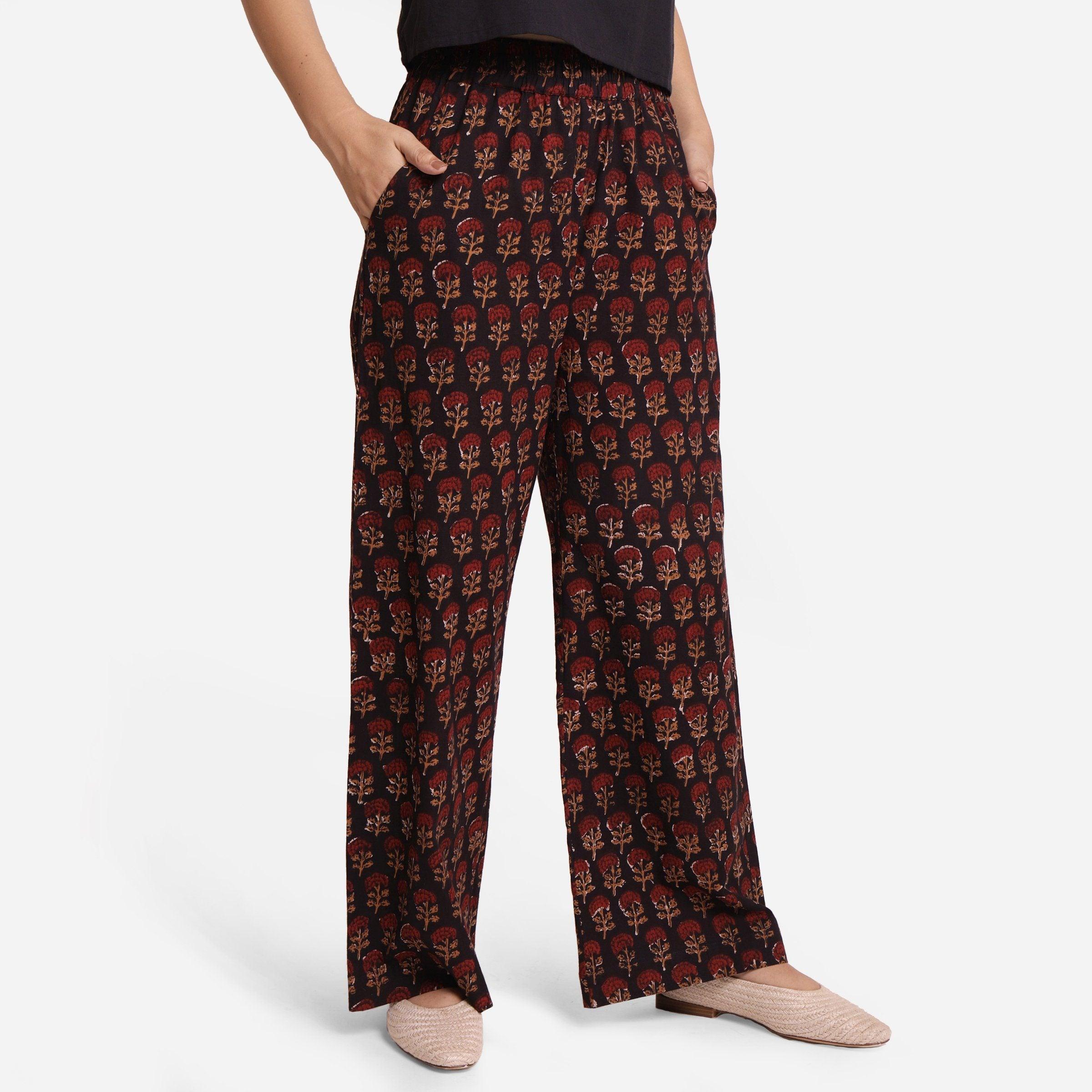 Buy HDE Womens Pajama Pants Wide Leg wear Casual Loose Lounge Pant