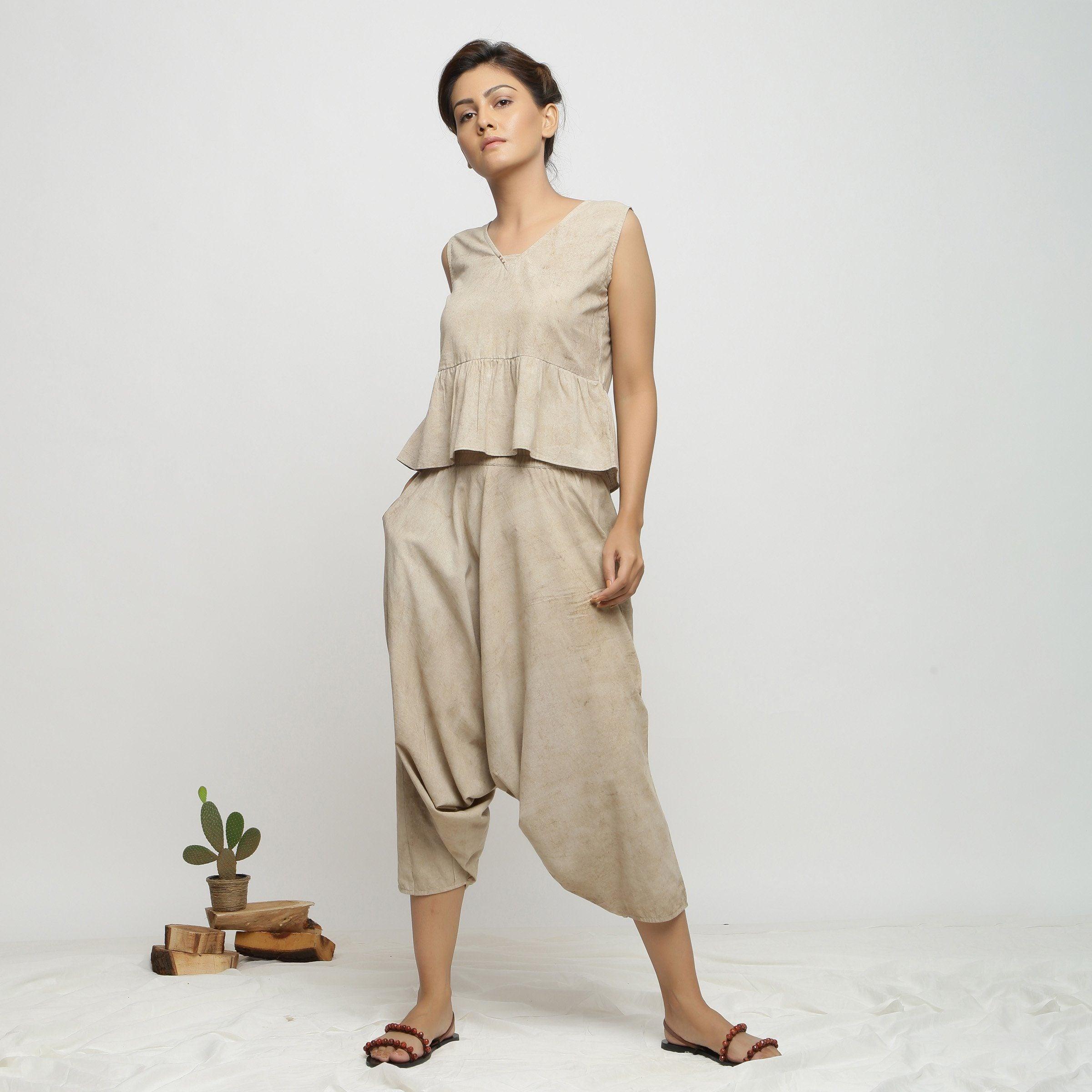 Women's 100% Linen Cropped & Capri Pants