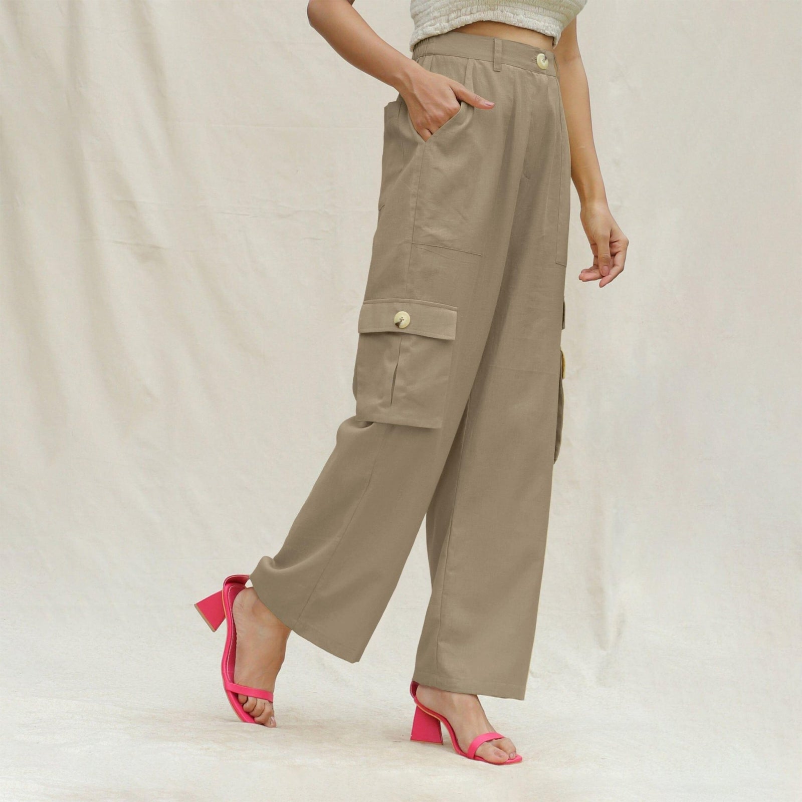 パンツ Eaphi FLUFFY SHORT PANTS beige 89b23efccd3b5b7408f31cc4a44e12
