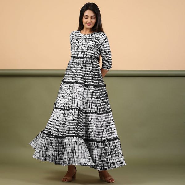 black and white tie dye dress Chic YC Women's Ribbed Bodycon Maxi Square Neck Long Sleeve Casual Evening Dress Orange / S sleeveless maxi dress TIE DYE MAXI D'