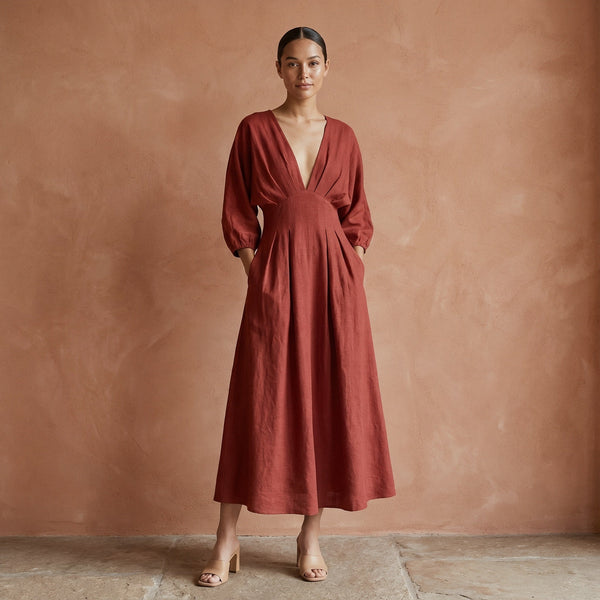 red empire line dress Buy Burgundy Red Bridgerton Dress Only at Wonderlandbylilian Size 2 / Red