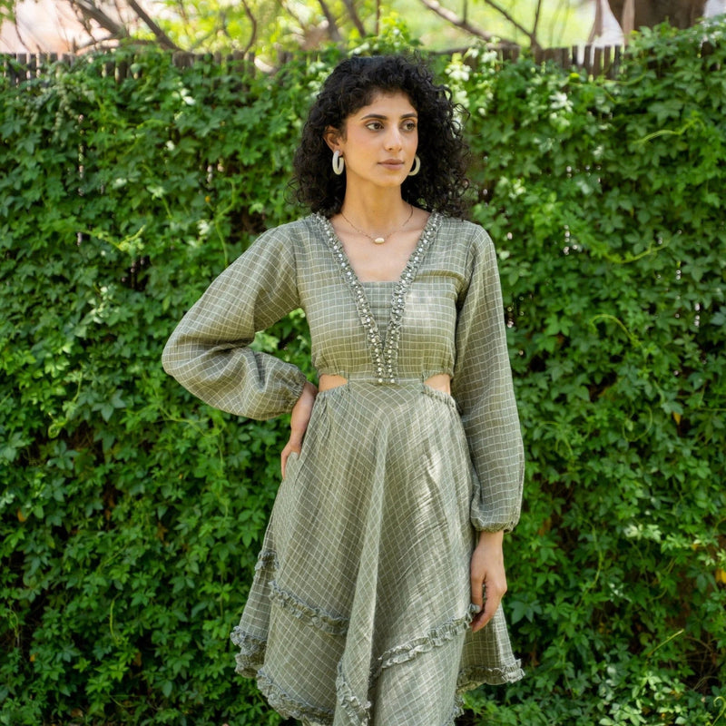 boho asymmetrical dress Leely Women White A Line Boho Dress with Ruffles Chiffon Asymmetrical Off the Shoulder Cowgirl Dress