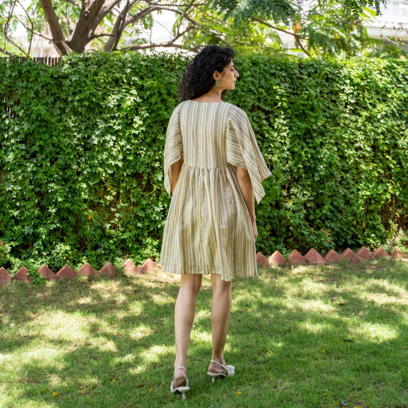 bohemian short sleeve dress The Lanai