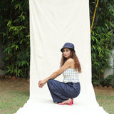 Indigo Cotton Denim Bucket Hat