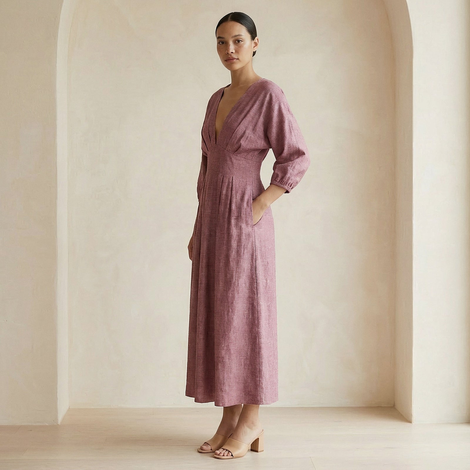 pink empire waist maxi dress Pink Floral Lace Tied Strap Empire Waist Maxi Dress