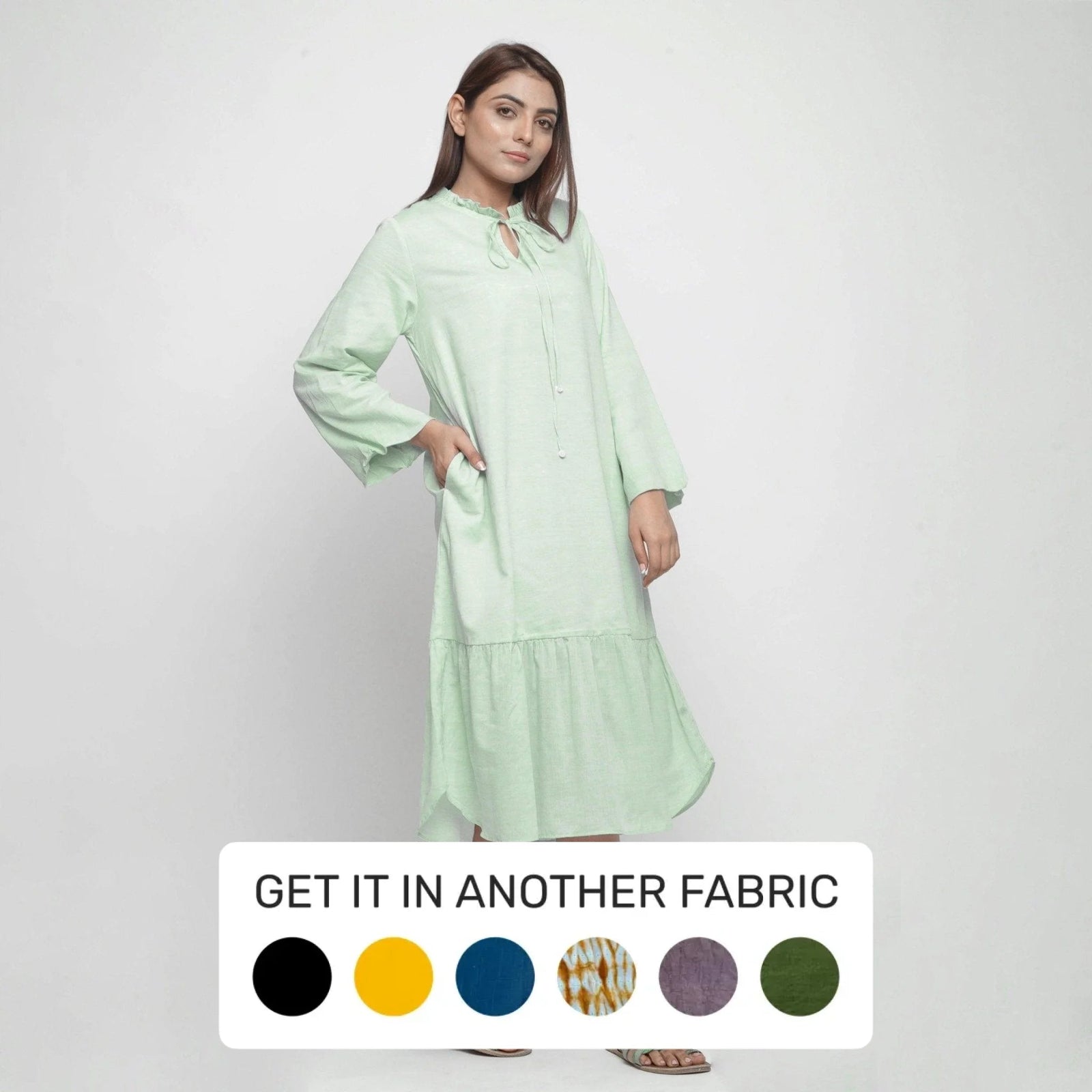 slim fit dress slacks Mint Green Tender Midi Tulle Dress XL / 10 / Mint Green main image 0