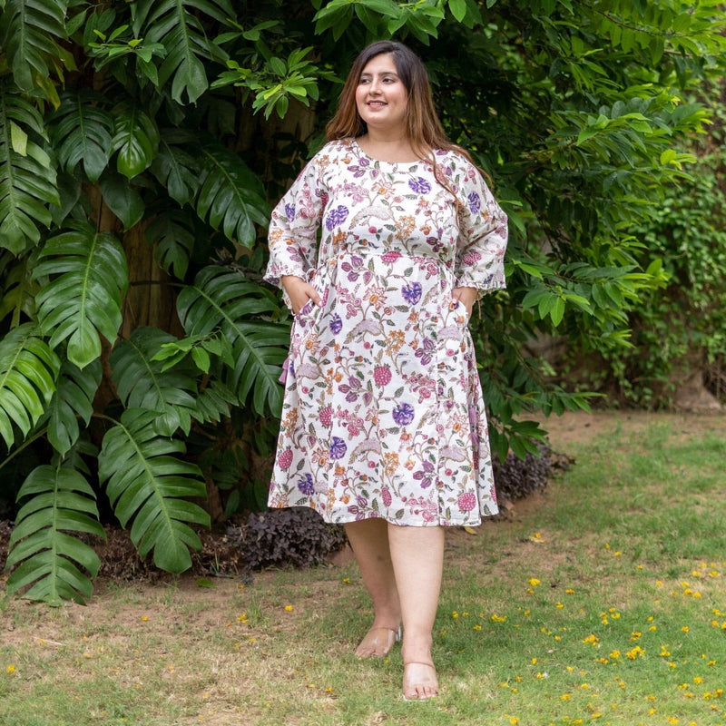 knee length split dress 3/4 Sleeves Midi Knee Length Dress 8526 XS / Burgundy(Maroon)