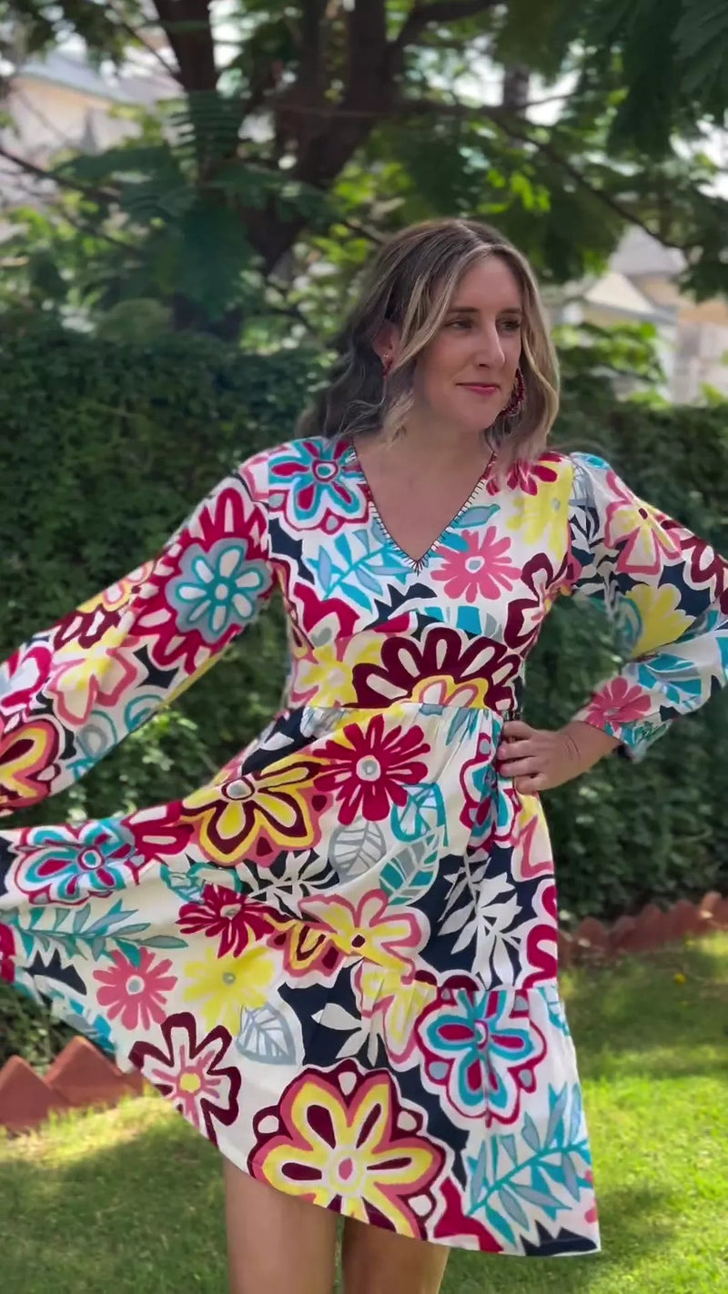 100 cotton floral dress 100% Cotton Blue Floral Maxi Dress - All Dresses
