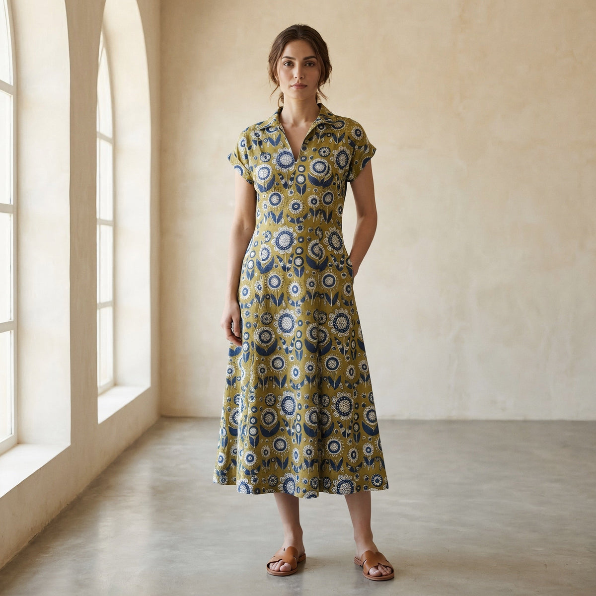 block print designs dress Fall In Love With Unique Indian Block Prints