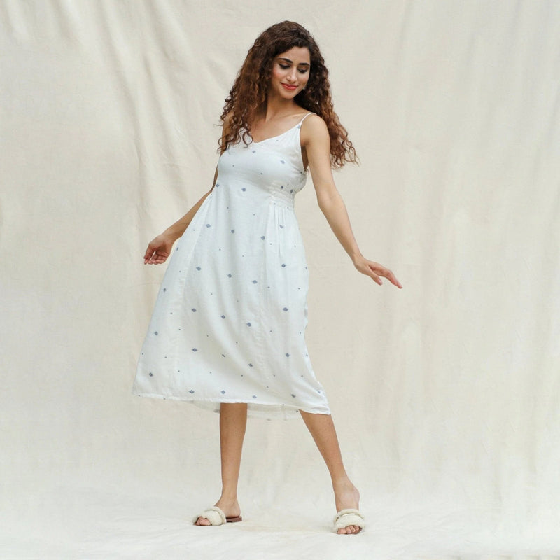 cotton jamdani dress Anila monri