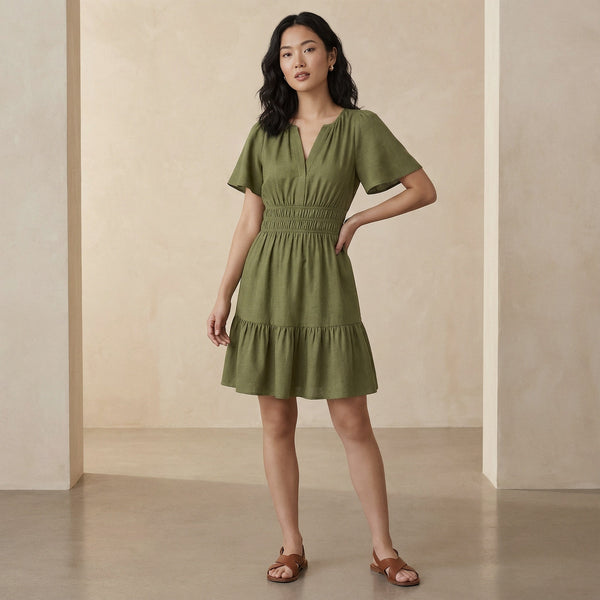 green emerald velvet dress Short Metallic-Lace A-Line Homecoming Dress