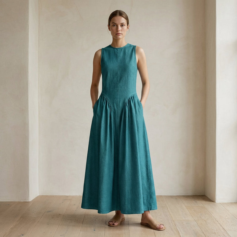 pine green dresses 44