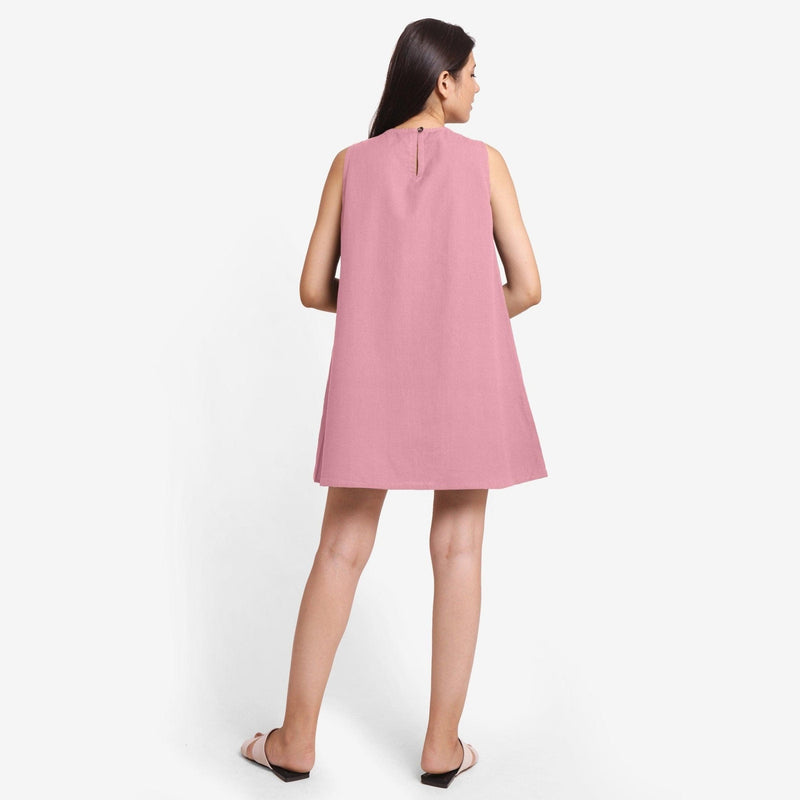 mini pocket dress Dixie Blue & White Strapless Pocket Mini Dress