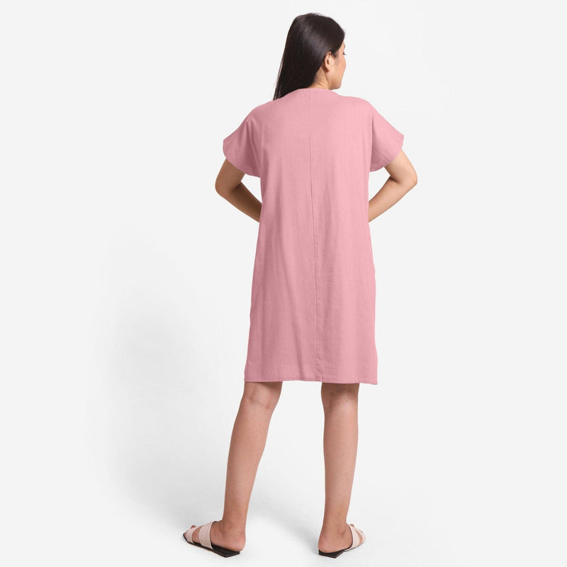 loose fit tunic dress Loose fit tunic linen dress OffOn