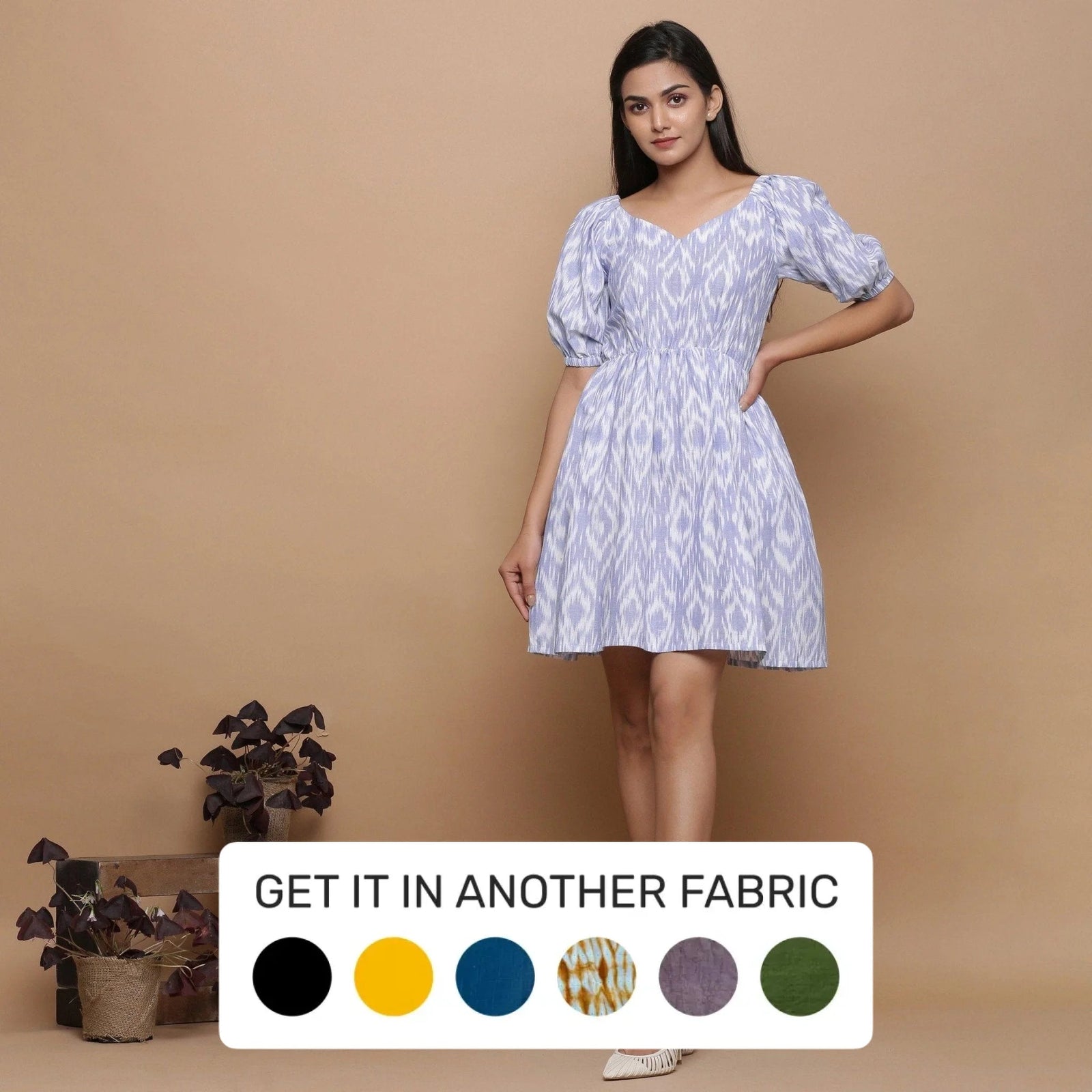 blue dress plus size formal Sam Dress In Tivara Ikat