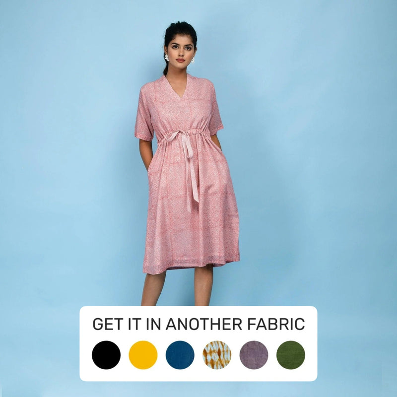 Knee length kaftan dress clearance