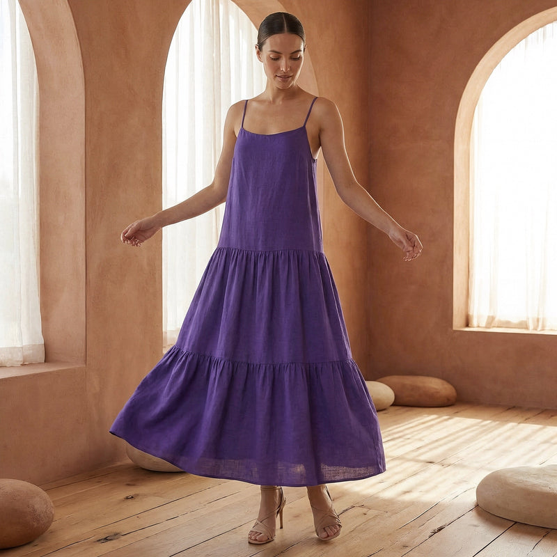 poplin drop waist maxi dress Topshop - Poplin Maxi Dress - Women - Cotton - 2 US