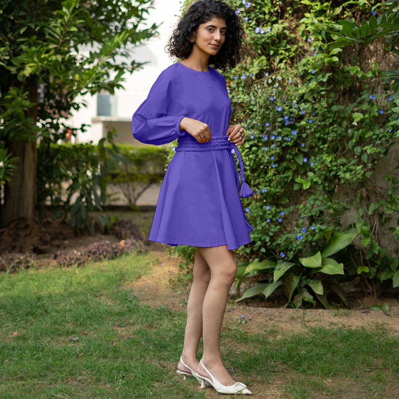 purple fit and flare dress with sleeves Purple Maxi Dress Long Sleeve | Fit Flare Dress | Formal Purple Plum Evening Dress