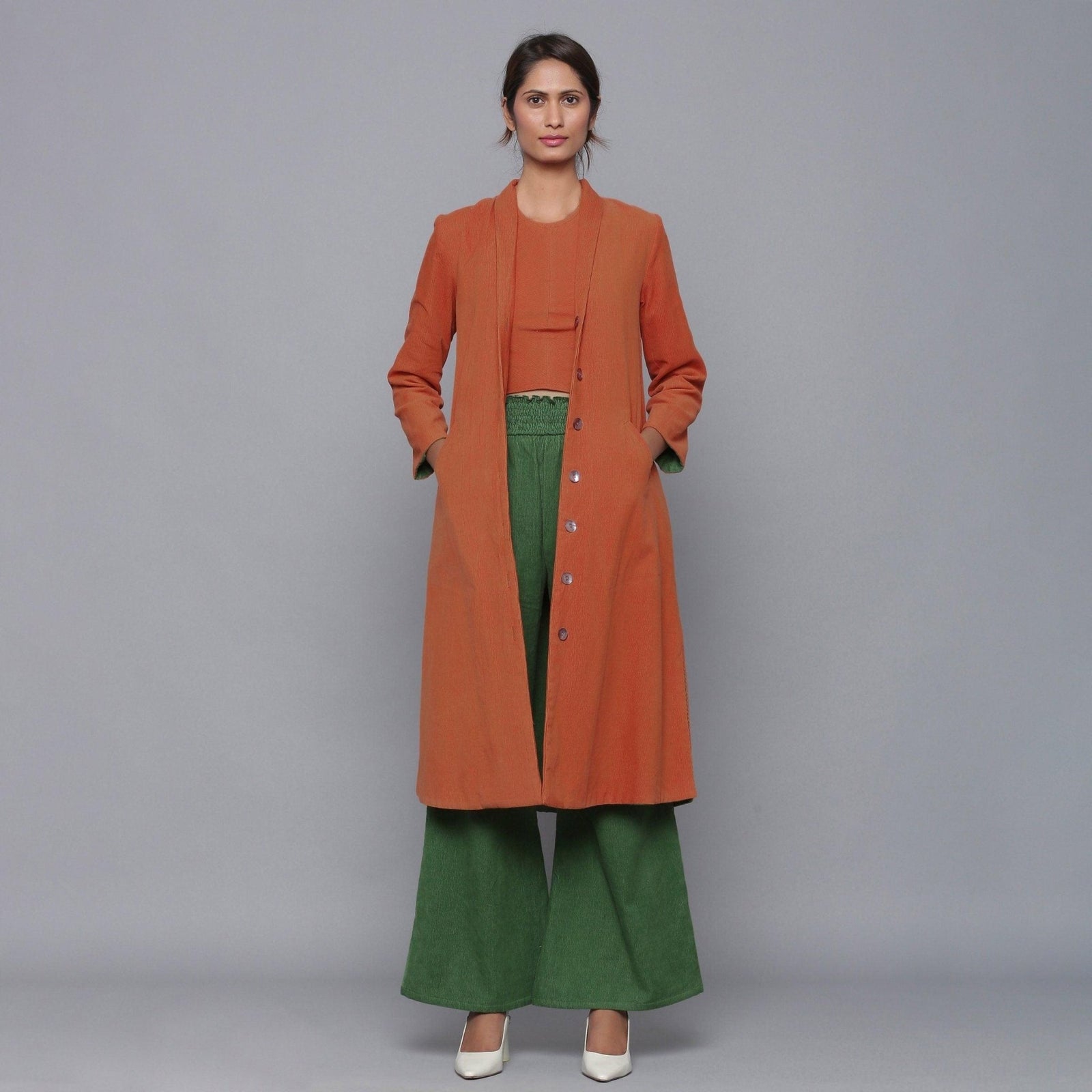 cotton jacket dress for women Sleeveless Dress with jacket