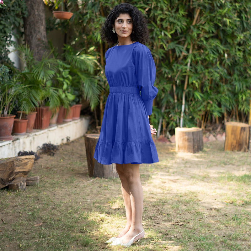 short royal blue dress A Line V Neck Prom Dresses Homecoming Dresses US14 / Custom Color line skirt for a graceful yet playful silhouette Short Mini,Knee Length Royal Blue