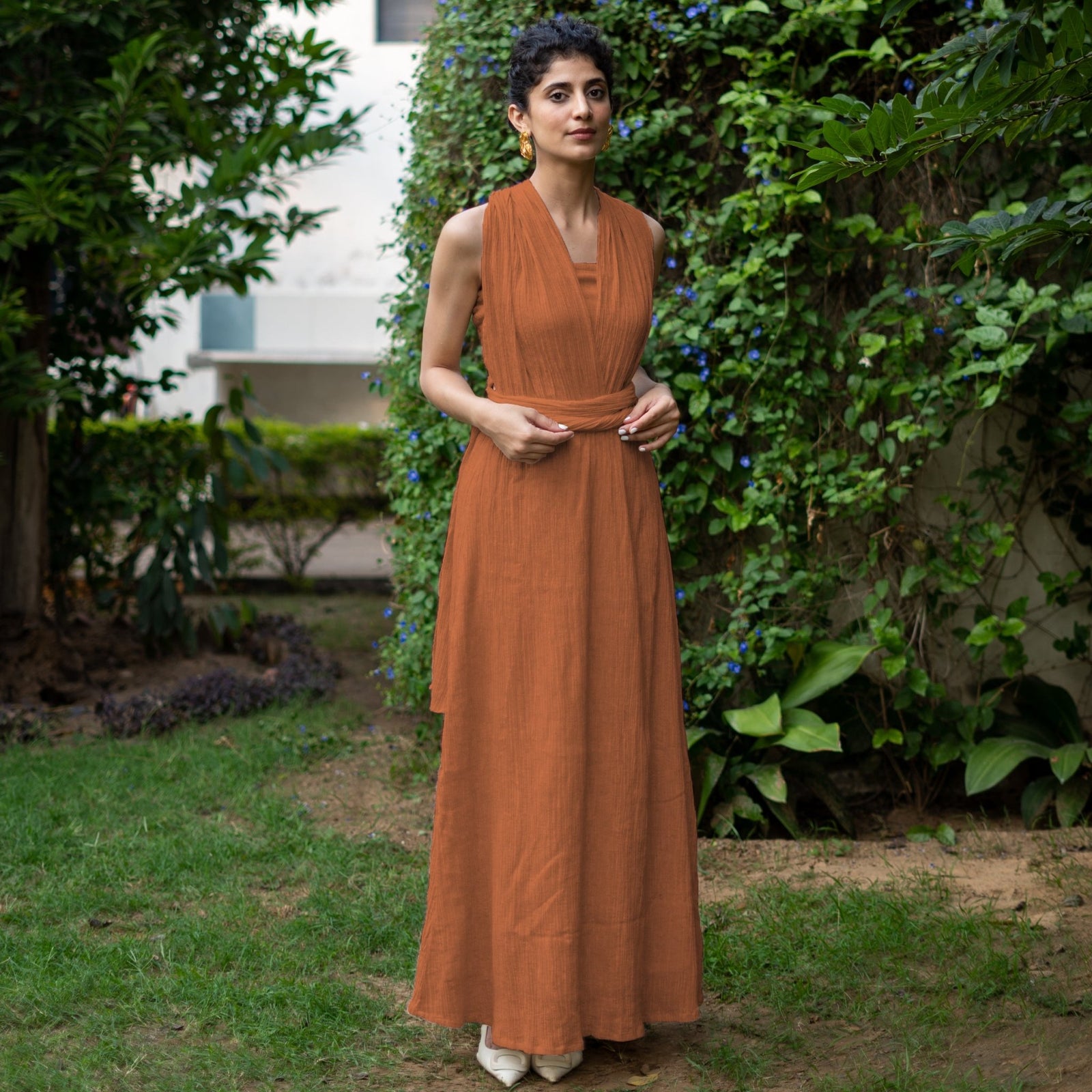 boho rust bridesmaid dress Boho Rust Bridesmaid Dress