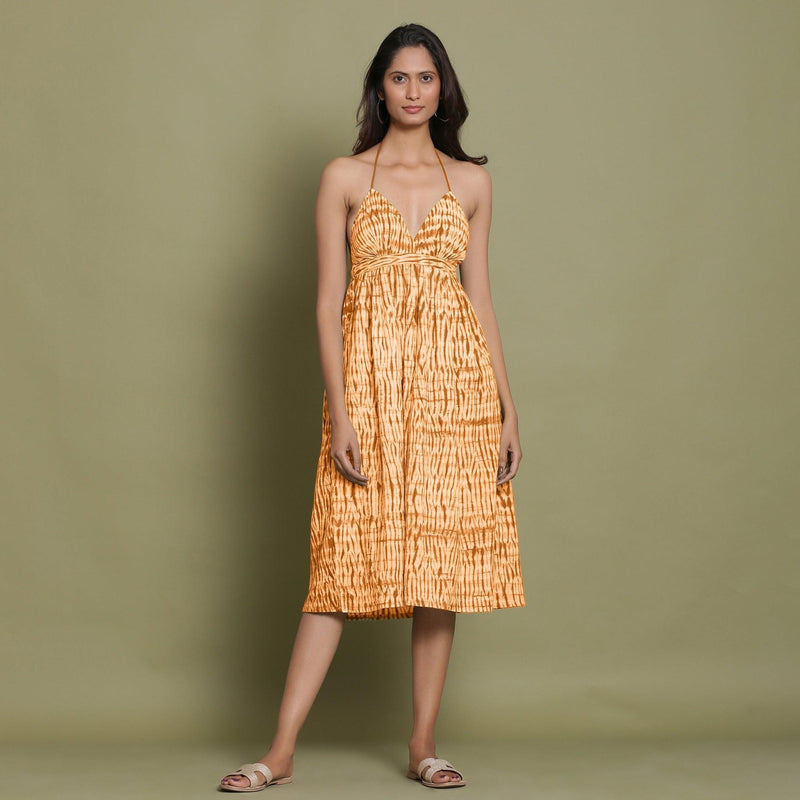 plunge tie midi dress Lyla Midi Dress