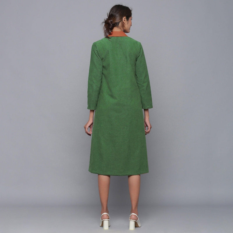 Rust Warm Corduroy Top, Green Pant and Reversible Jacket Dress Co-ord Set Custom Size (Free) / Tall (5'7" and above) Rust Warm Corduroy Top, Green Pant and Reversible Jacket Dress Co-ord Set Custom Size (Free) / Tall (5'7" and above)