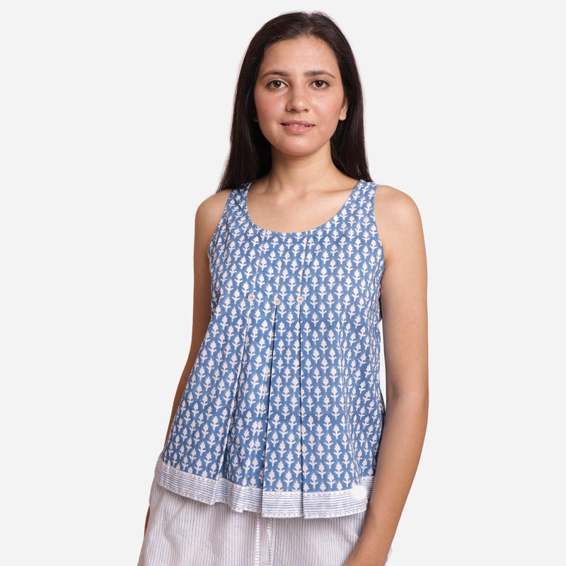 MAX Mirror Embellished Sleeveless Ethnic Top | Max | Town Hall | Coimbatore