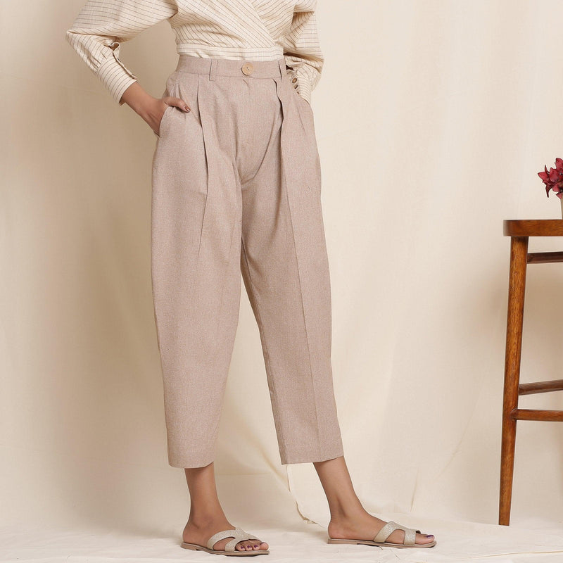 Laura Paperbag Waist Pants - Khaki | Beige pants outfit, Khaki, Casual  outfit inspiration
