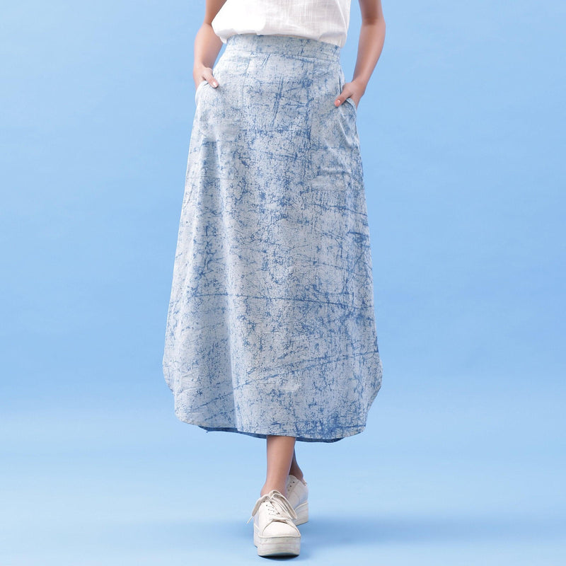My Secret Garden Tulle Maxi Skirt in Indigo - Retro, Indie and Unique  Fashion